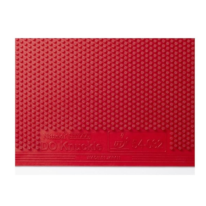 Накладка для настольного тенниса Nittaku, Donnuckle, Top Soft, Разнотипная, NR-8572, Красная, Ультратонкая