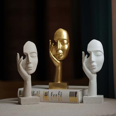Европейский современный свет роскошь абстрактная фигура скульптура украшения смоляные изделия украшение для дома гостиная вход
