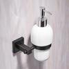 Bath Hardware Sets Black Brushed Bath Cup&Tumbler Holders Europe Toilet Brush Holder Towel Bar Paper Holders Cloth Hook WF-92500