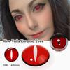 Crazy Lenses Magister Контактные линзы для Хэллоуина Красные контактные линзы для косплея Аксессуары для аниме Шаринган/Какаши Мангекё/Саске Гексаграмма