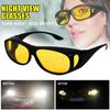 Новые 1 шт. солнцезащитные очки ночного видения с антибликовым покрытием, желтые тонированные очки для вождения пилота