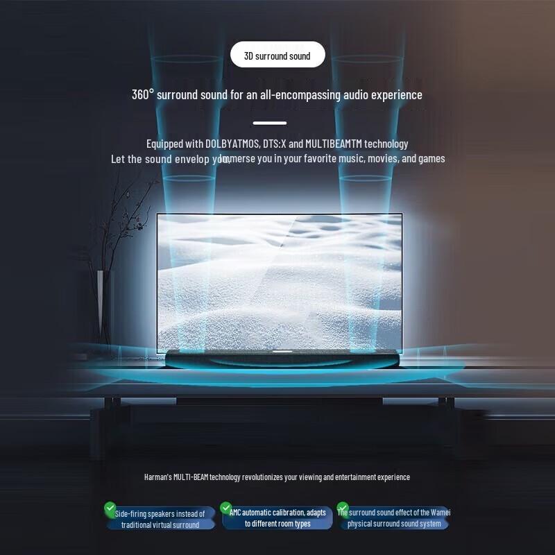 Harman Kardon Citation MultiBeam 1100 Dolby Atmos Wireless Soundbar