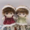 Cute Doll Lovely Clothes Accessories Plush Dolls Clothes  For 20cm Cotton Doll