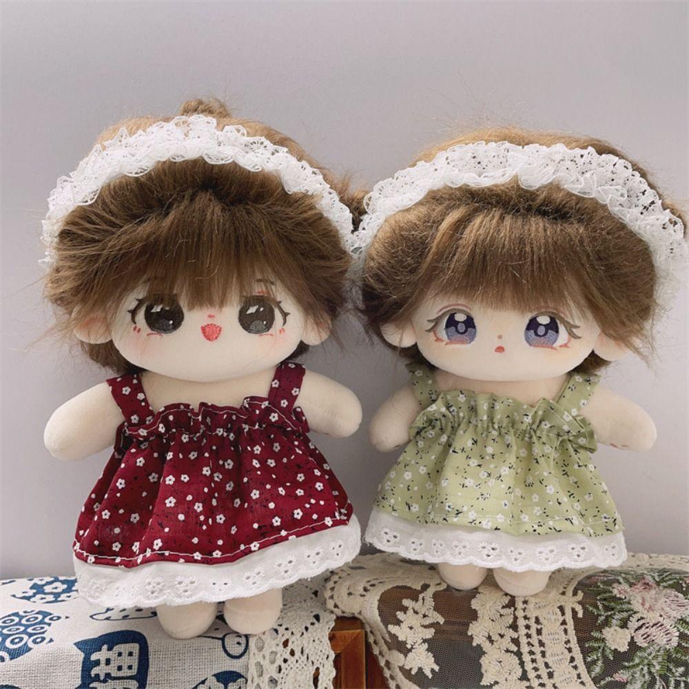 Cute Doll Lovely Clothes Accessories Plush Dolls Clothes  For 20cm Cotton Doll