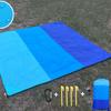 200x210cm Waterproof Pocket Beach Mat Folding Camping Sand Free Blanket Mattress Portable Lightweight Mat Outdoor Picnic Mat