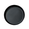 Chinese Black Tray Round Plastic Fruit Tray Tea Room Water Cup Tea Tray Snack Tray Afternoon Tea Dessert Tray