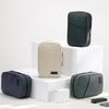 Digital Travel Storage Cube Pu Material Portable Data Cable And Charger Case