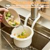 2Pcs Sink Hanging Basket BPA Free Easy To Clean Universal Simple Installation Multifunctional Removable Sink Strainer Basket