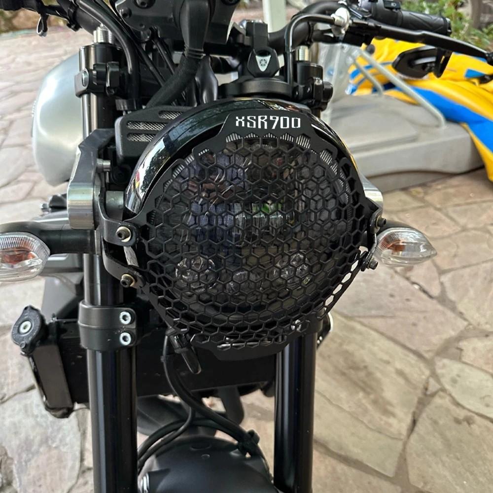 Винтажный мотоцикл для Yamaha XSR900 XSR 900 2016 2017 2018, головной светильник, защита для фар