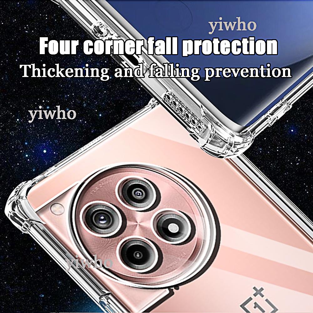 Прозрачный чехол для телефона для Oneplus 12r 12 11r 11 Ace 3 2v Защитная задняя крышка камеры Nord Ce 3 2 Lite 2t Мягкий ТПУ чехол