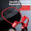 BL09 Bluetooth 5.0 Bone Conduction Headphones Wireless Hands-Free Sports Earphone Stereo with Microphone for Smart Phone