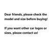 New 2026 Car Sticker 3pcs Car Front Emblem Rear Logo for Ford Focus Sedan Escape Escort Mondea Edge Taurus Exolorer Territory St