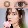 0~-6.00 Colored Contact Lense Magister 14mm Brown/Gray Natural Contact Lenses OMG Series