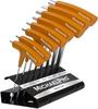 MichaelPro MP001044 Allen Key Set Ball Head Allen Key Set with Handle Hex Wrench Set with Practical Storage Stand 8-Piece – Double-Sided – (Metric)