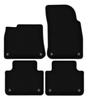 БАЗОВЫЕ черные велюровые коврики для: Volkswagen Touareg III Внедорожник (2018-)