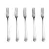 Mild Silver Tea Fork, 1 Set, Tea Fork 5p, Korean Popular Tableware