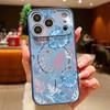 Магнитный чехол для телефона с узором коралловой черепахи для iPhone 17 Pro Max 16 15 14 13 Pro Max Для Magsafe Беспроводная зарядка ТПУ ПК Задняя крышка