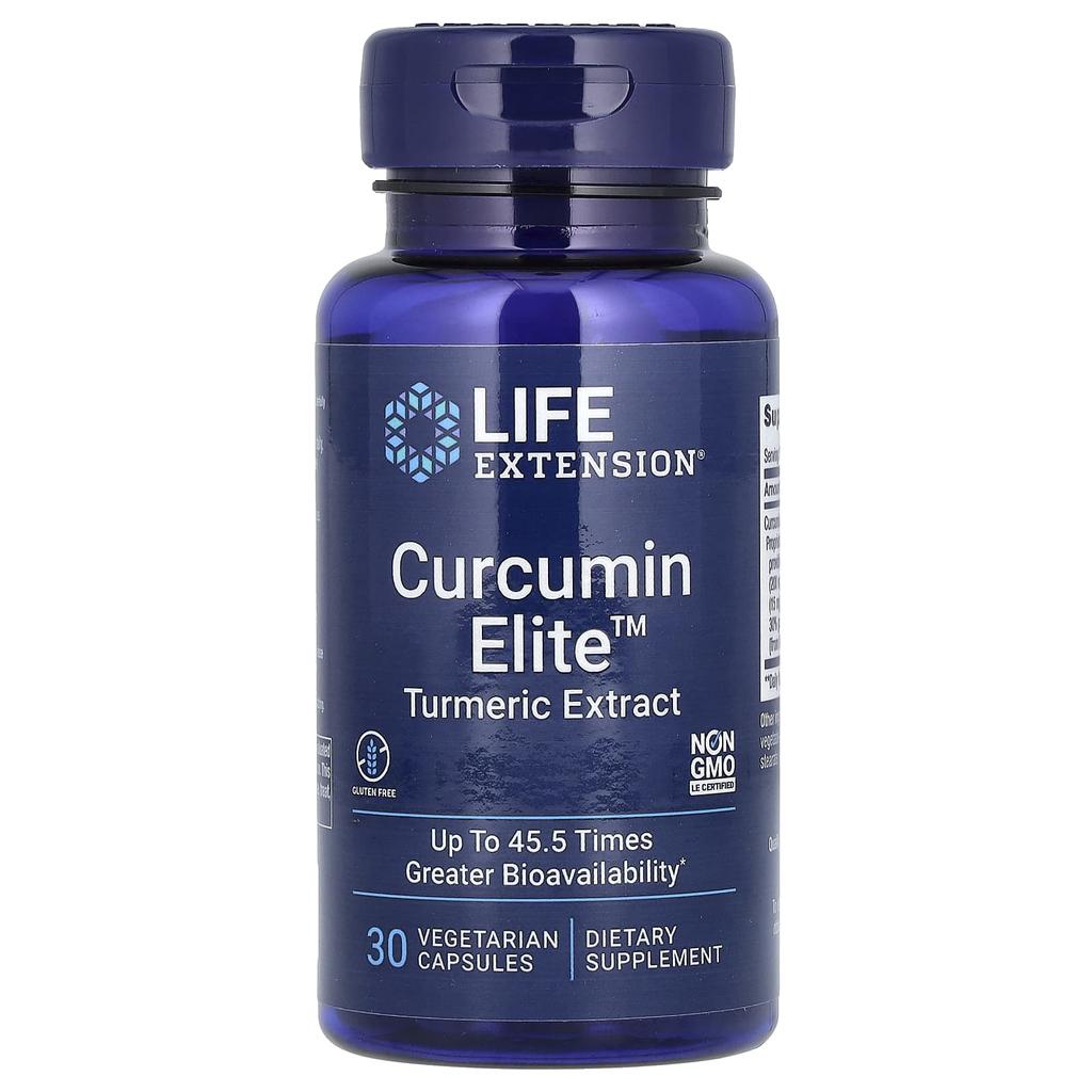 Life Extension Curcumin Elite, Turmeric Extract, 30 Veggie Capsules