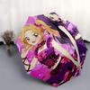 1 шт. Зонт Pretty Cure для улицы - Автоматическое открытие/закрытие, Портативная трехскладная конструкция с 8-реберным железным каркасом - Идеальный подарок для поклонников, путешественников, на каждый день