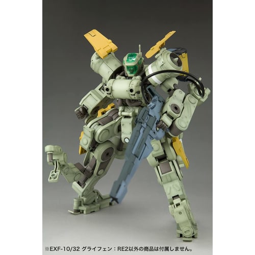 Kotobukiya Frame Arms EXF-10/32 Greifen:RE2 1/100 Scale Plastic Model Kit, Approximately 150mm Tall, FA139