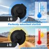Strong Suction Cup Stand Secure Mount for Mini Satellite Installation on Vehicle Glass Front Window Rear Window Sunroof