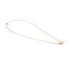 Hermes Mini Pop H Logo Pendant Necklace Women necklace Rose-Gold White H147992FO49