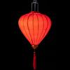 Овальные фонарики из искусственного шелка, однотонные, в китайском стиле, новогодние фонарики с кисточками, японские, вьетнамские, подвесные фонарики для украшения сада и домашней вечеринки