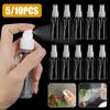 Solid Empty Bottle Delicate Transparent Anti-Slip Clear Spray Refillable Liquid Container Atomizers