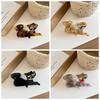 Acetic Acid Acetate Cat Hair Claw Cartoon Shark Clip Fashion Animal Hair Clip  Female