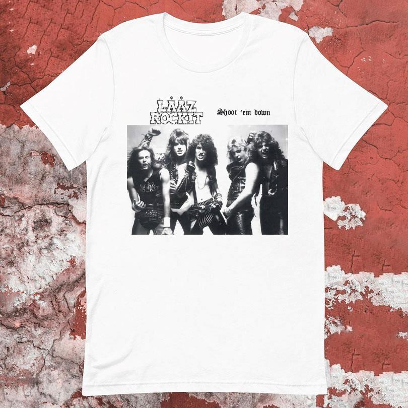 Футболки Gildan Laaz Rockit Shoot 'Em Down Унисекс от S до 5XL LO269 Унисекс Футболка