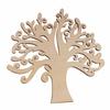 1Pc Wooden Mdf Autumn Tree Craft Craft Blank Wedding Guestbook Decoupage Family