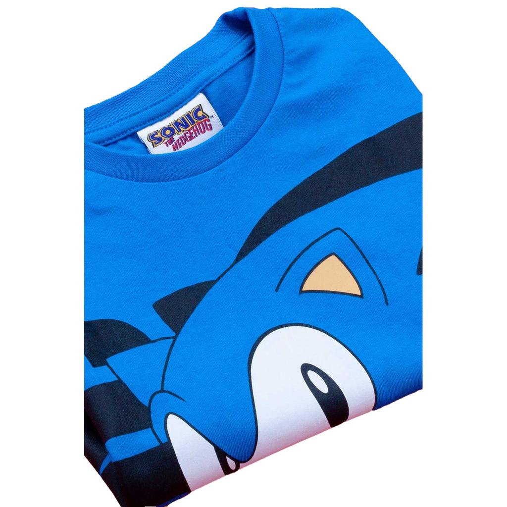 Sonic The Hedgehog Футболка с персонажем мультфильма для мальчиков