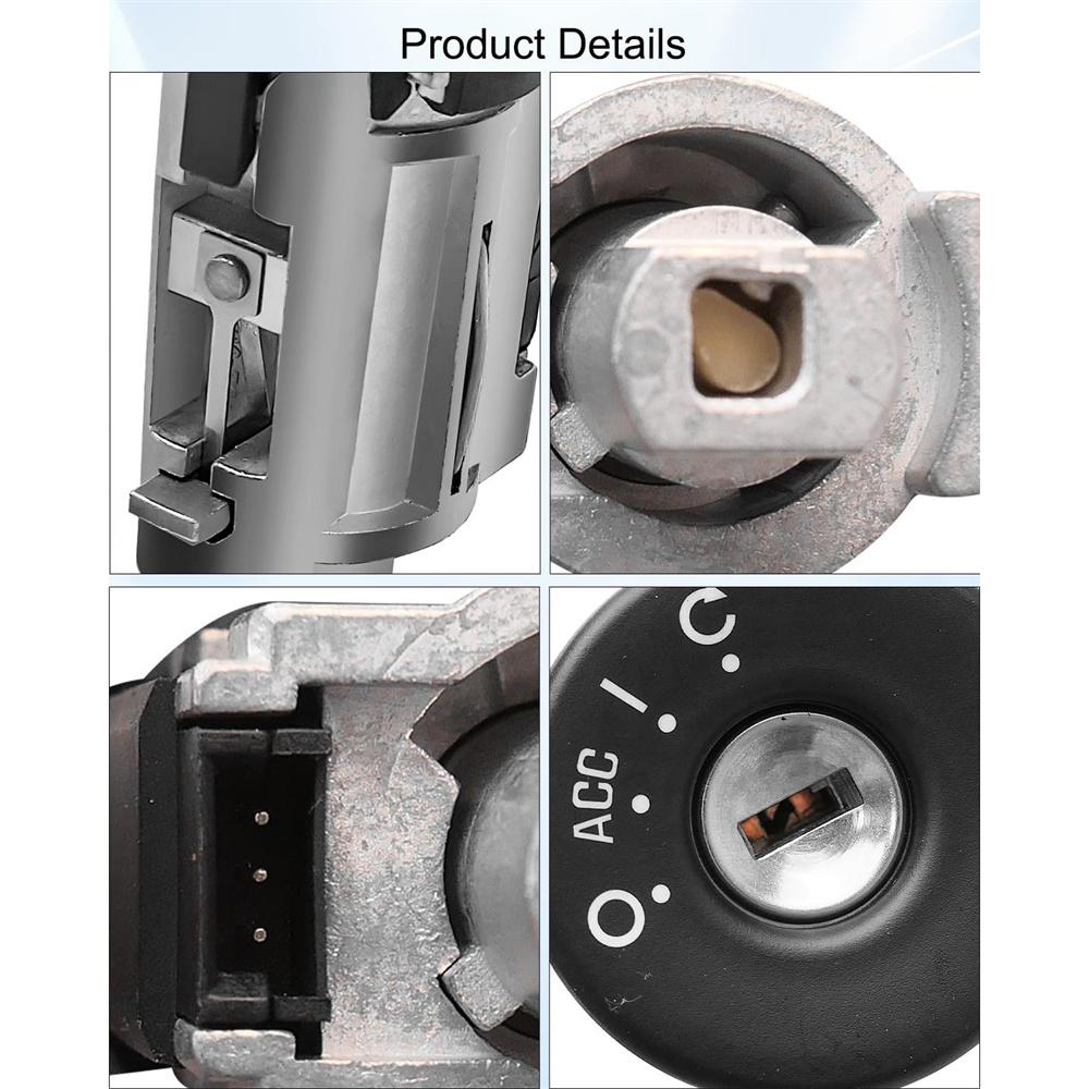 19207987 Цилиндр замка зажигания с 2 ключами для Pontiac 2004-2008 Grand Prix