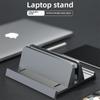 3-in-1 Aluminum Vertical Stand for Laptop, Tablet, and Phone Storage