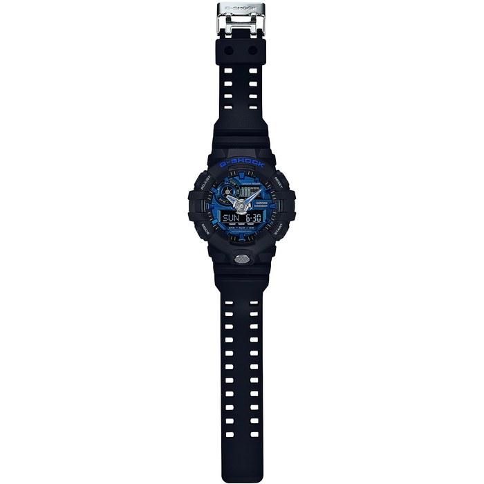 [Casio] G-Shock GA-710-1A2JF Men's Watch, Black/Blue