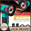 12V Mini Angle Grinder Cordless Electric Angle Grinder For Metal Wood With 2pcs Battery Diamond Cutting Wheel