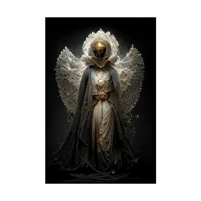 Raven Queen Sacral Redemption Плакаты и принты Настенные художественные картины Цветочные люди Картина на холсте Гостиная Домашний декор Cuadros