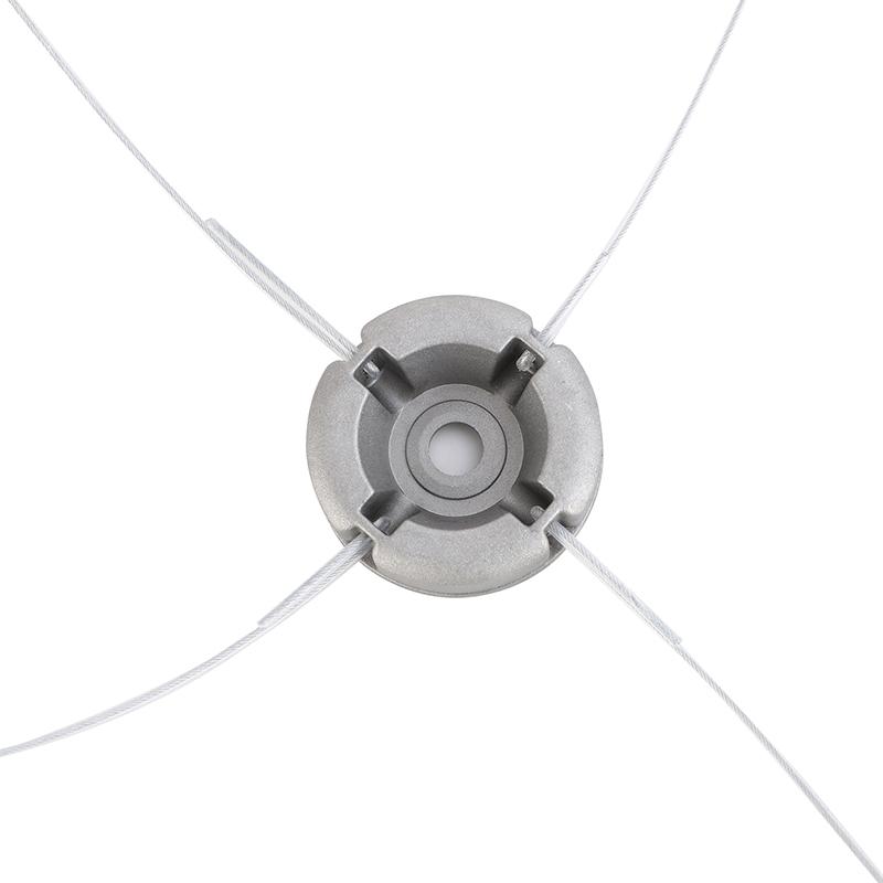 Универсальная головка для газонокосилки из алюминиевого сплава с нейлоновой стальной леской для кошения газона, запасные части для газонокосилки