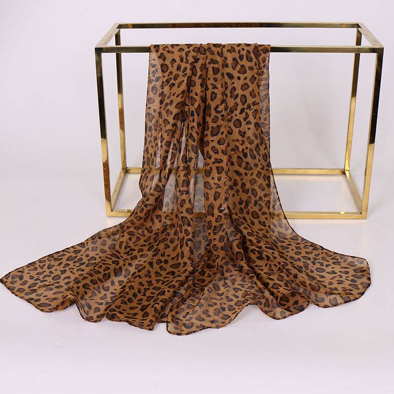 Chiffon Scarf Printing Thin Popular Scarf Sunscreen Women's Small Dots