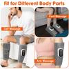 Wireless 360° Air Pressure Calf Massager 3 Level Hot Compress Airbag Compression Massage Leg Muscle Foot Relax Blood Circulation