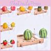 Adorable Cartoon Resin Miniature Fruits For Diy Decor And Craft Projects