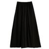 Big Size Women's Loose Leisure Straight Trousers 300 Pounds of Thin Loose High-waisted Draped Wide-leg Trouser Skirt