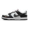 Dunk Low Black Bright Mandarin Mini Swoosh GS Sneakers FN7784-001