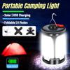Уличный портативный кемпинговый фонарь светодиодный свет 6 режимов светодиодный сверхяркий свет для палатки USB солнечная перезарядка рыбалка пеший туризм вечеринка кемпинговый свет