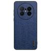 For Huawei Mate 70 Air Case Wood Texture PU Leather Coated PC TPU Phone Cover