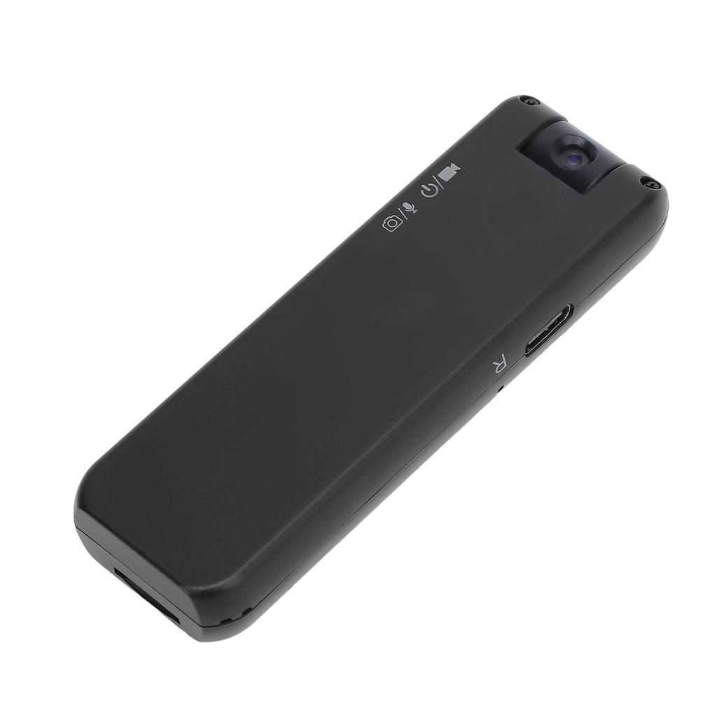 Body Worn Camera with Clip 1080P HD Rotating Lens Night Vision Wearable Pocket Video Recorder Suppor