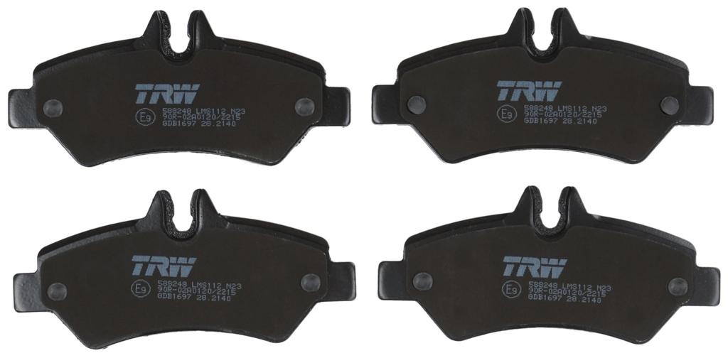 Trw Gdb1697 Trw Rear Ham Pads