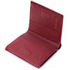 Compact Wallet for Women Made of Genuine Patent Leather ST Leather 22687 Red
