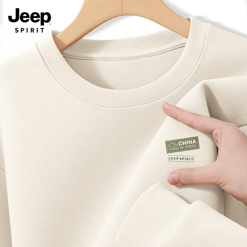 JEEP SPIRIT Мужской повседневный пуловер-свитшот 2025