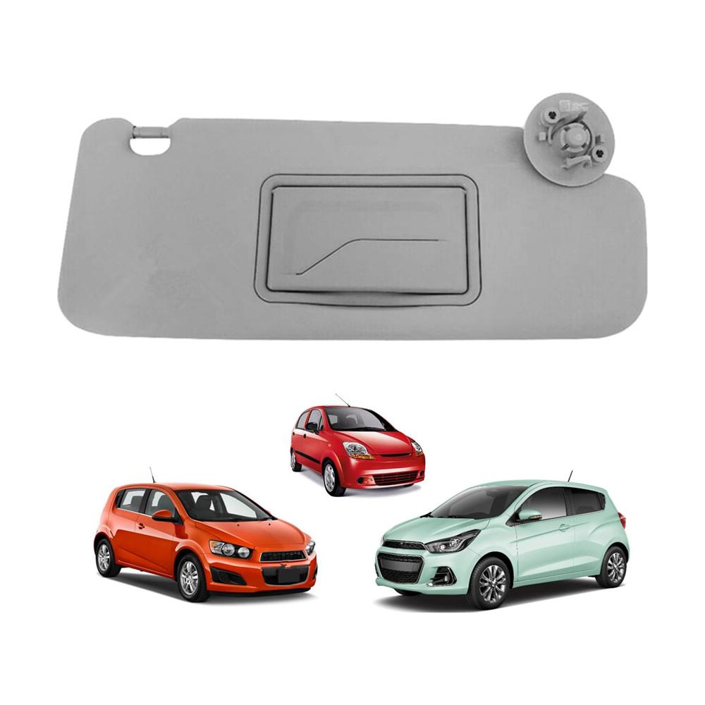 Правый пассажирский солнцезащитный козырек серый для CHEVROLET Sonic 2012-2016 Spark 2013-2016